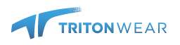 TritonWear Horizontal Logo - Blue