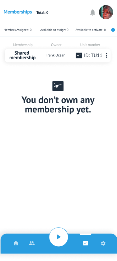 mobile leave shared membership